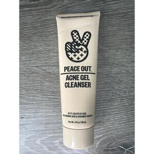 Peace Out Acne Gel Cleanser Skin Care 4 fl oz
